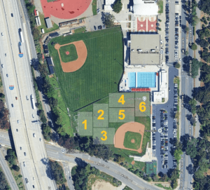 LCHS practice field map — early season