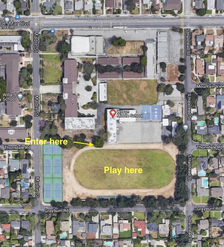 Wilson Middle School soccer field